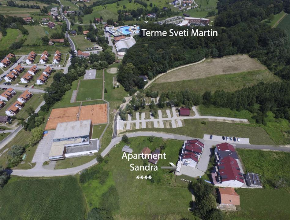 Apartment Sandra Toplice Sveti Martin Sveti Martin Na Muri Eksteriør bilde